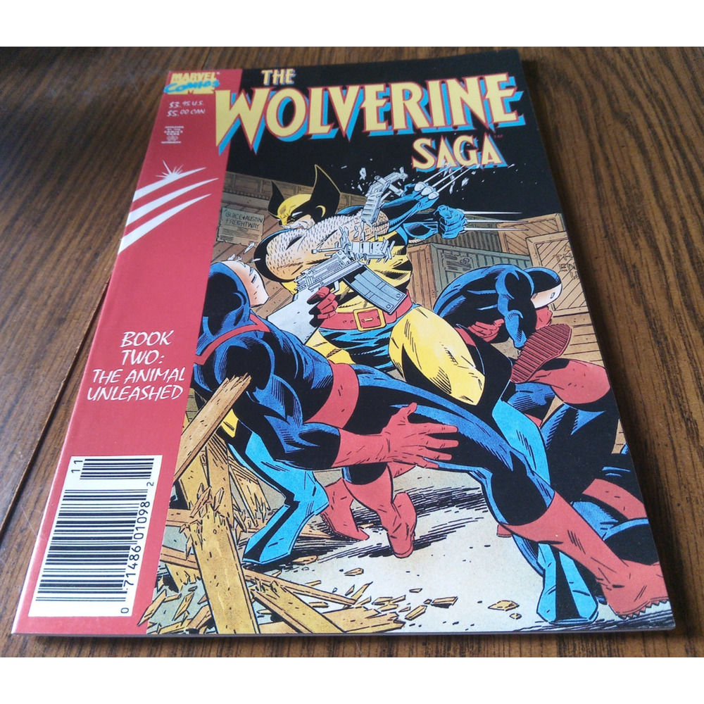 The Wolverine Saga #2 (November 1989 Marvel Comics)